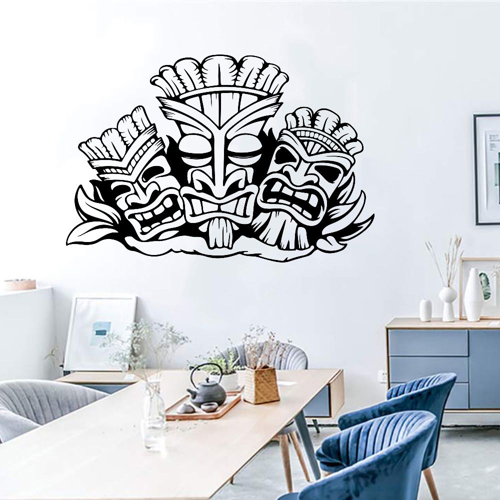 Baby Nursery Vinyl - Hawajski Totem naklejka ścienna Aloha hawaje