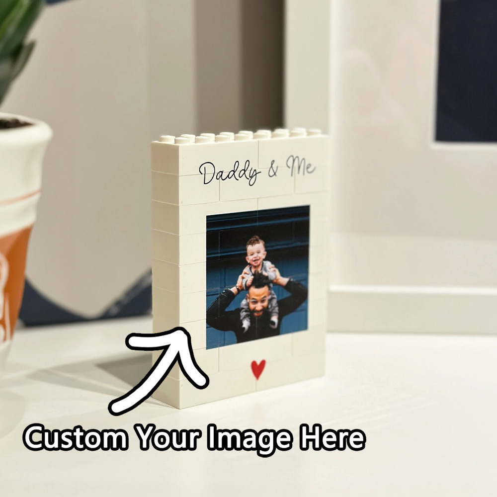 Photo Frame Baby - Spersonalizowany prezent fotograficzny z klocków dla