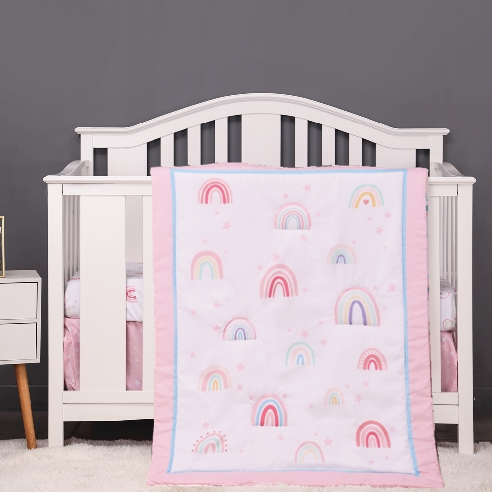 Baby Nursery Sets - 3-częściowy zestaw pościeli do łóżeczka dziecięcego