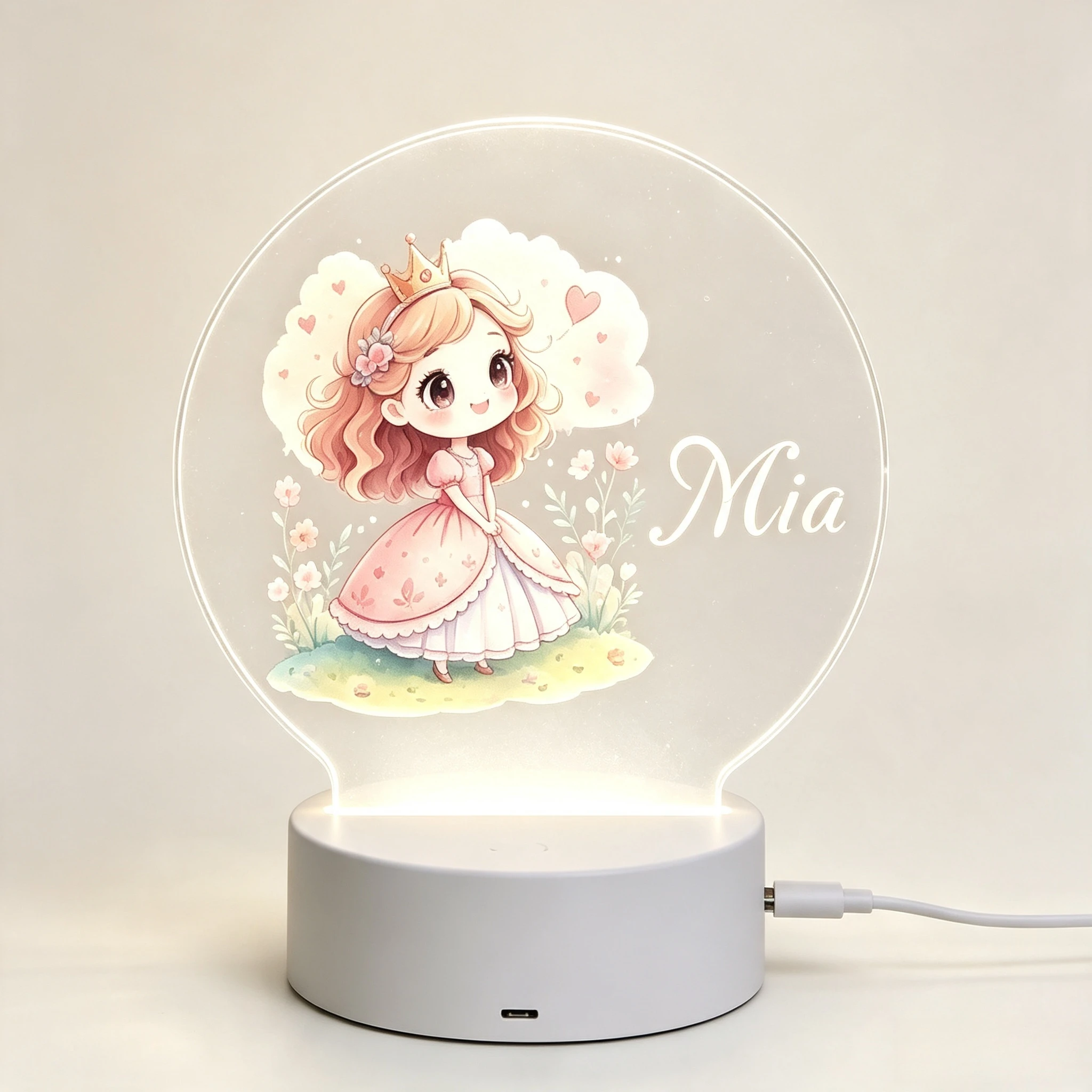 Urocza lampka nocna LED w kszt – Baby Nursery Lamp recenzja i cena