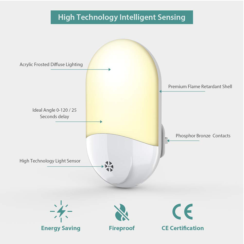 Lampki nocne LED, automatyczny – Baby Nursery Lamp recenzja i cena