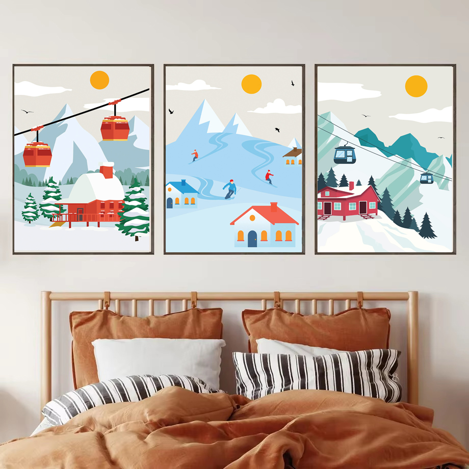 Minimalistyczny obraz na płótn – Baby Nursery Themes Girl recenzja i cena