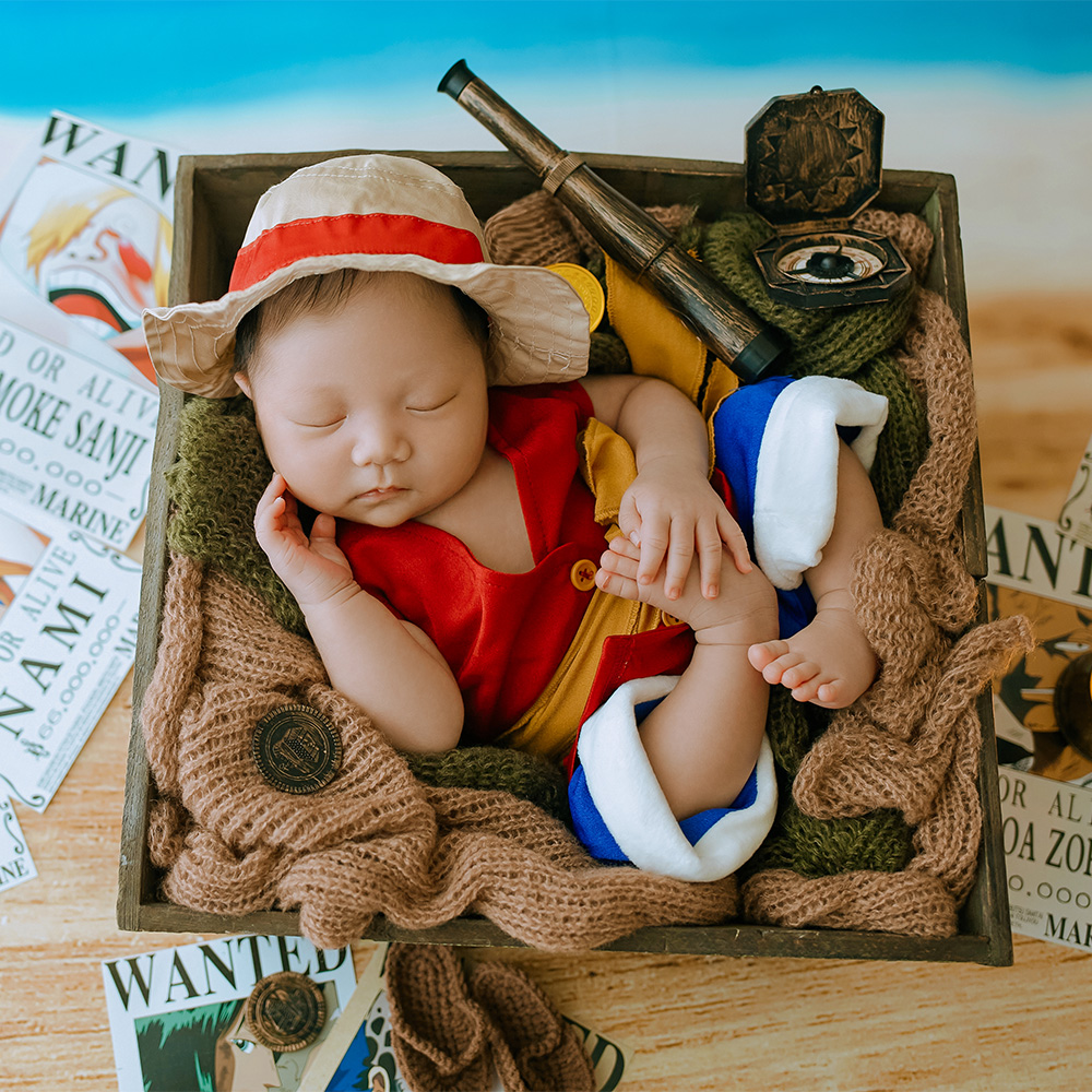 Kwadratowa drewniana rama w st – Photo Frame Baby recenzja i cena