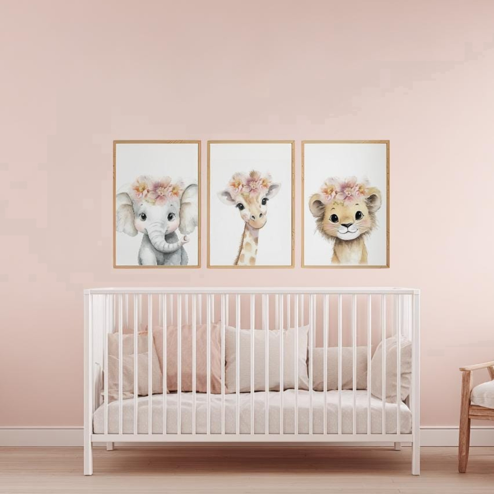 Zestaw dekoracji ściennych do  – Baby Nursery Sets recenzja i cena