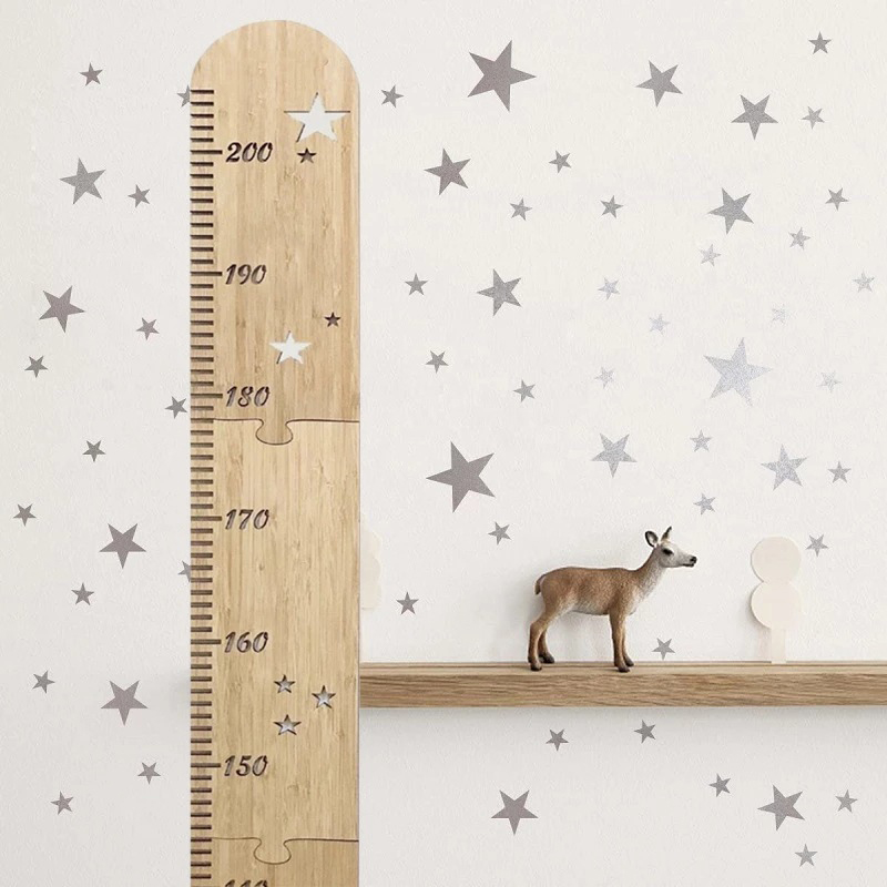 5 arkuszy Nordic drewniane wyk – Baby Nursery Vinyl recenzja i cena
