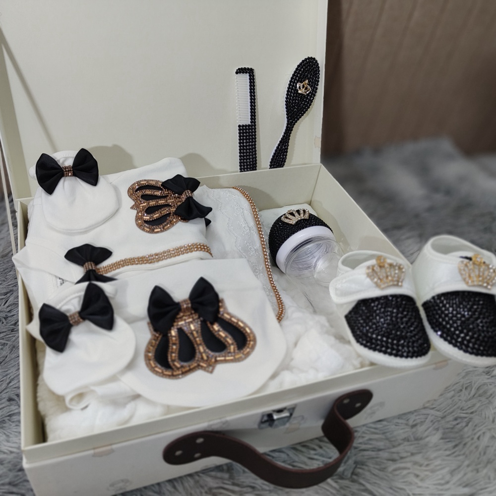 Dollbling Black Gold Newborn B – Baby Nursery Sets recenzja i cena