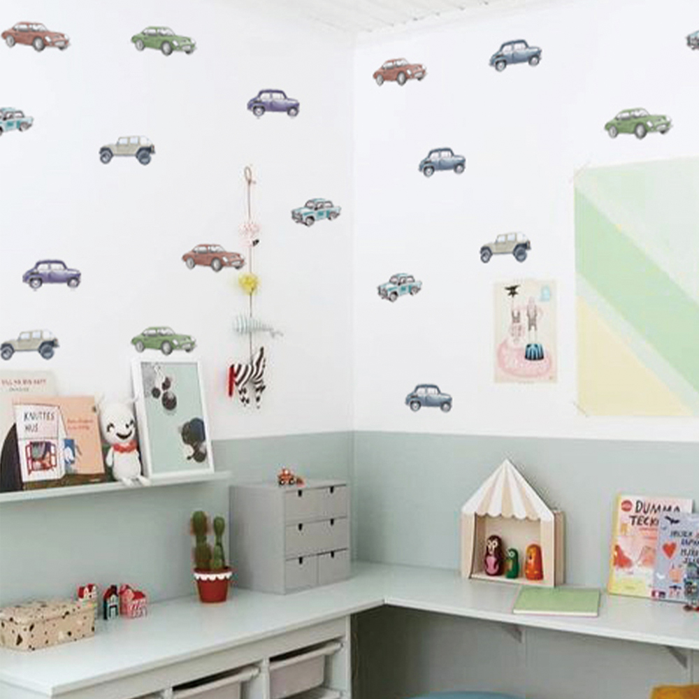 Cartoon Kids Transport Car Tru – Baby Nursery Vinyl recenzja i cena