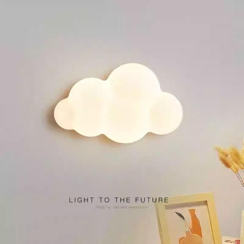 Białe lampki ścienne w kształc – Baby Nursery Lamp recenzja i cena