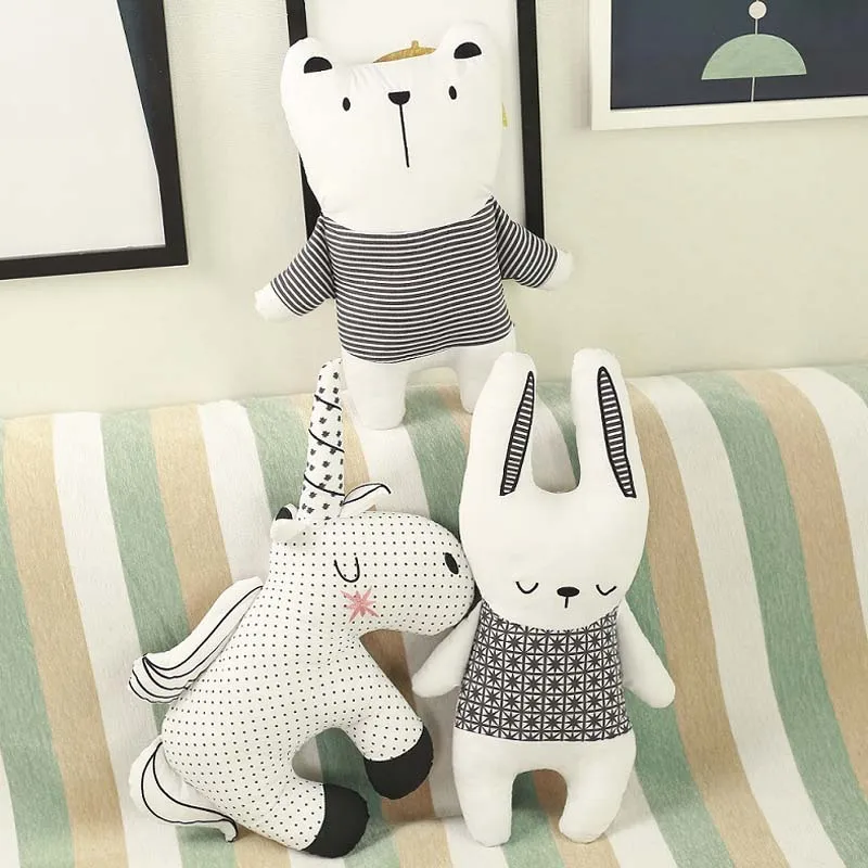 Bawełniana pluszowa lalka król – Baby Nursery Toy recenzja i cena