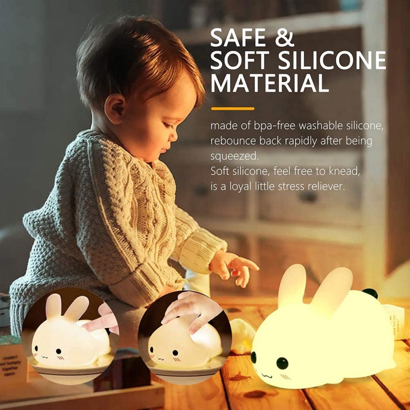 Zdalnie sterowana lampka nocna – Baby Nursery Lamp recenzja i cena