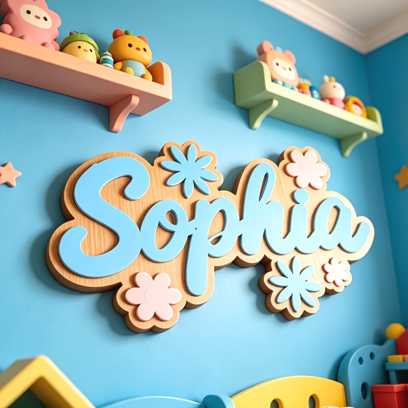 Spersonalizowana tabliczka z i – Baby Nursery Toy recenzja i cena