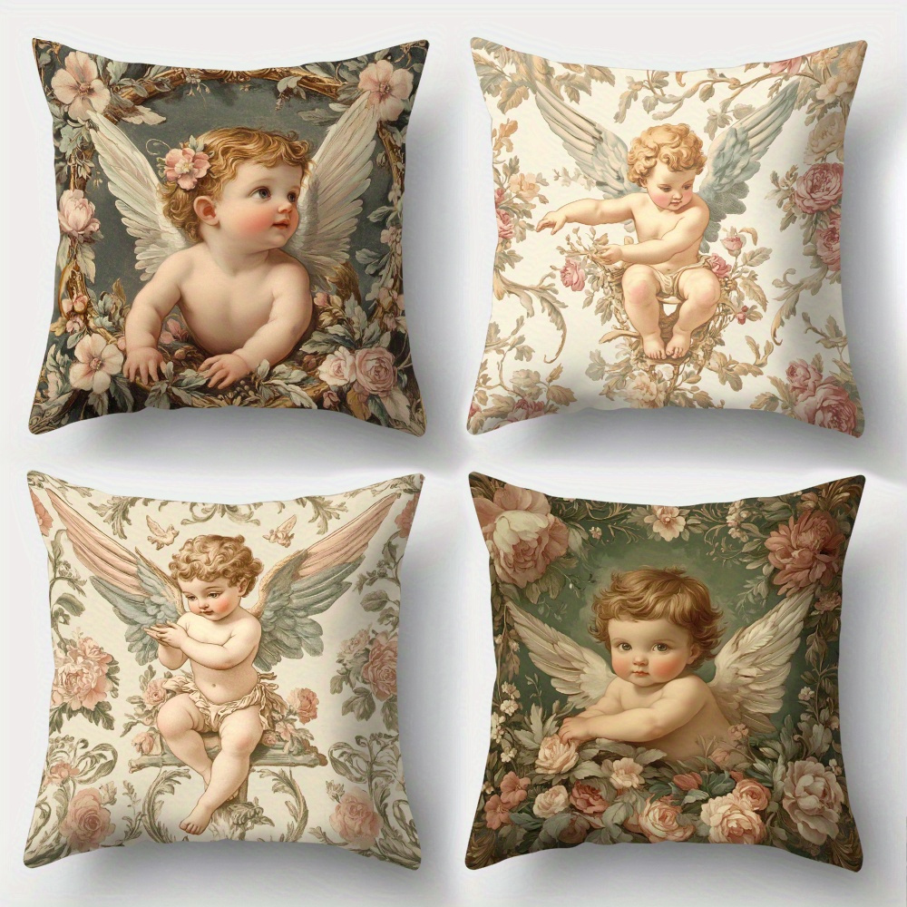 Zestaw 4 poszewek na poduszki  – Baby Nursery Sets recenzja i cena