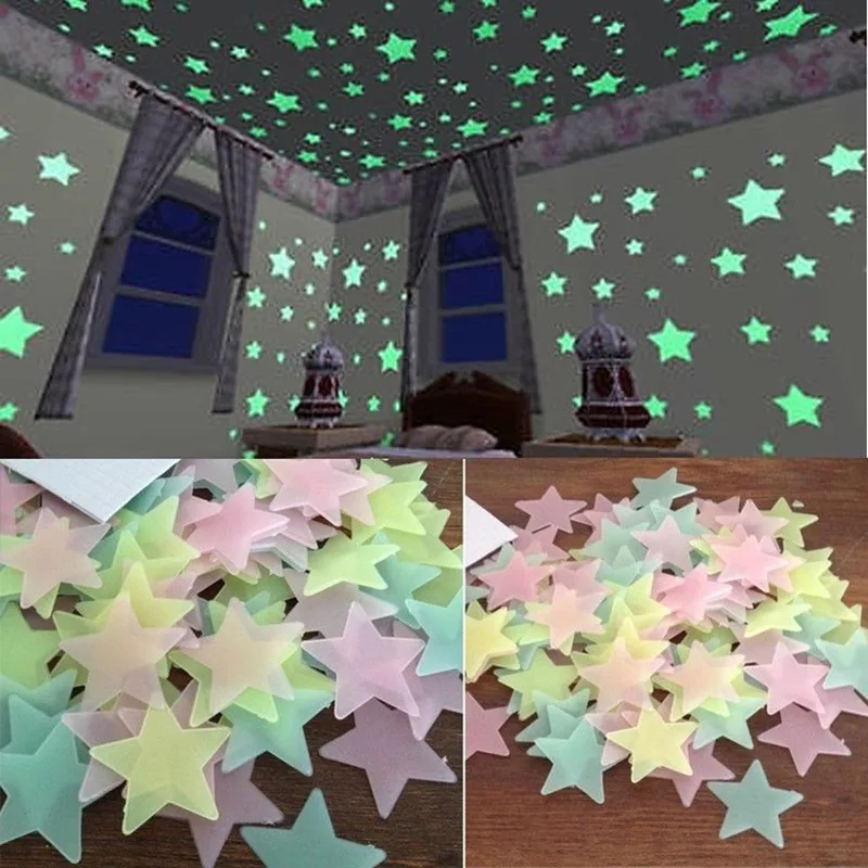100 szt. Fluorescencyjnych, św – Baby Nursery Vinyl recenzja i cena